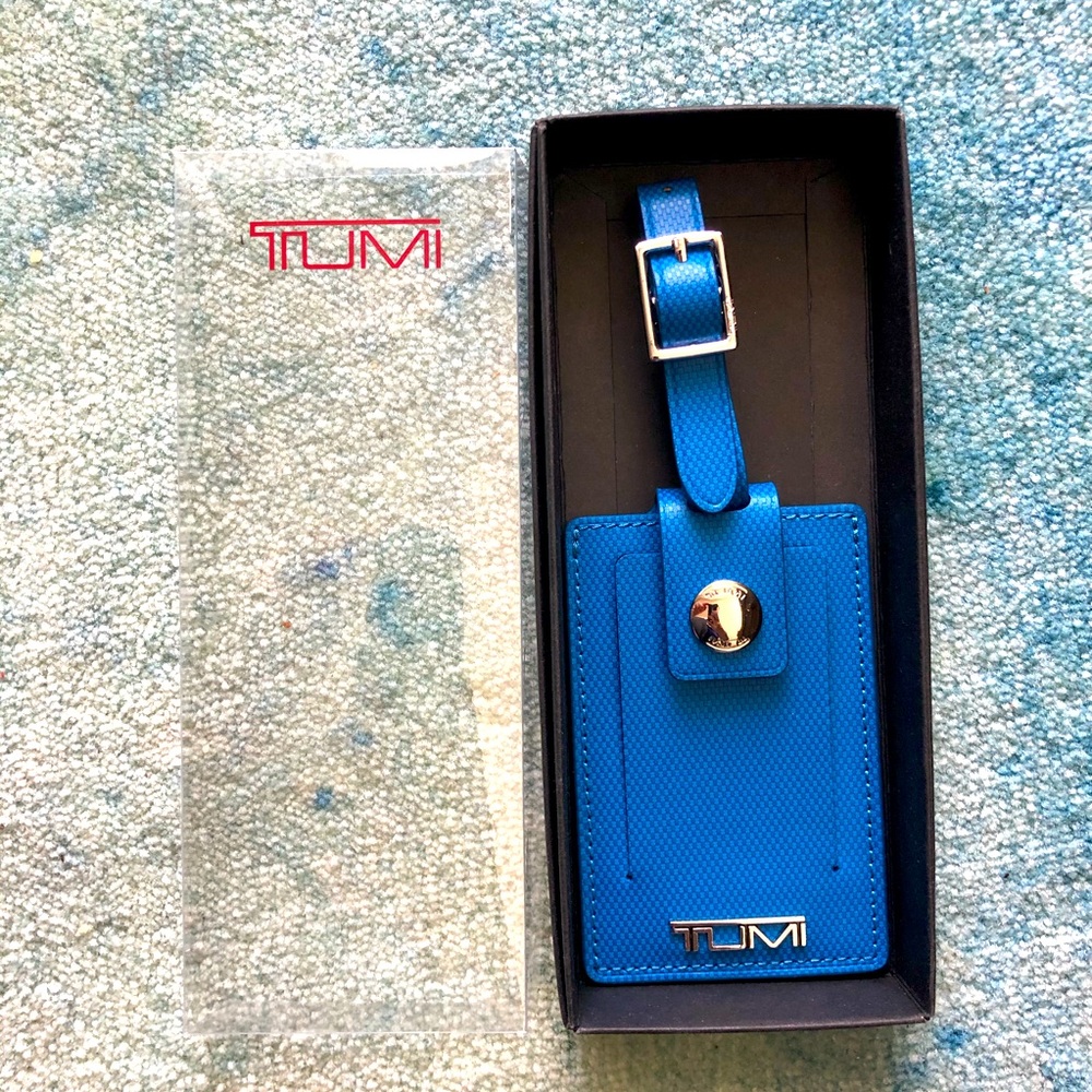TUMI luggage tag